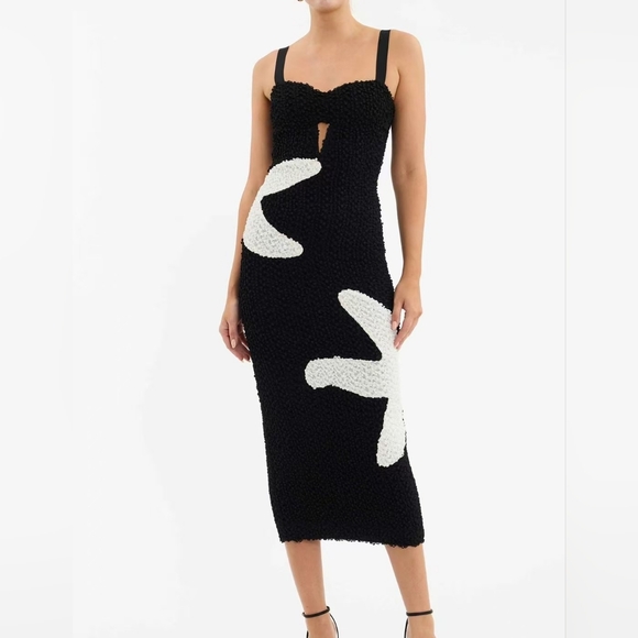 Rebecca Vallance Kiyo Bralette Midi Dress